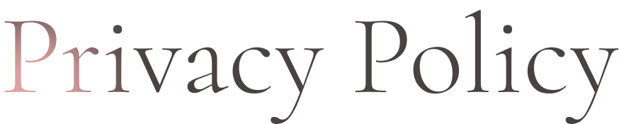 Privacy Policy