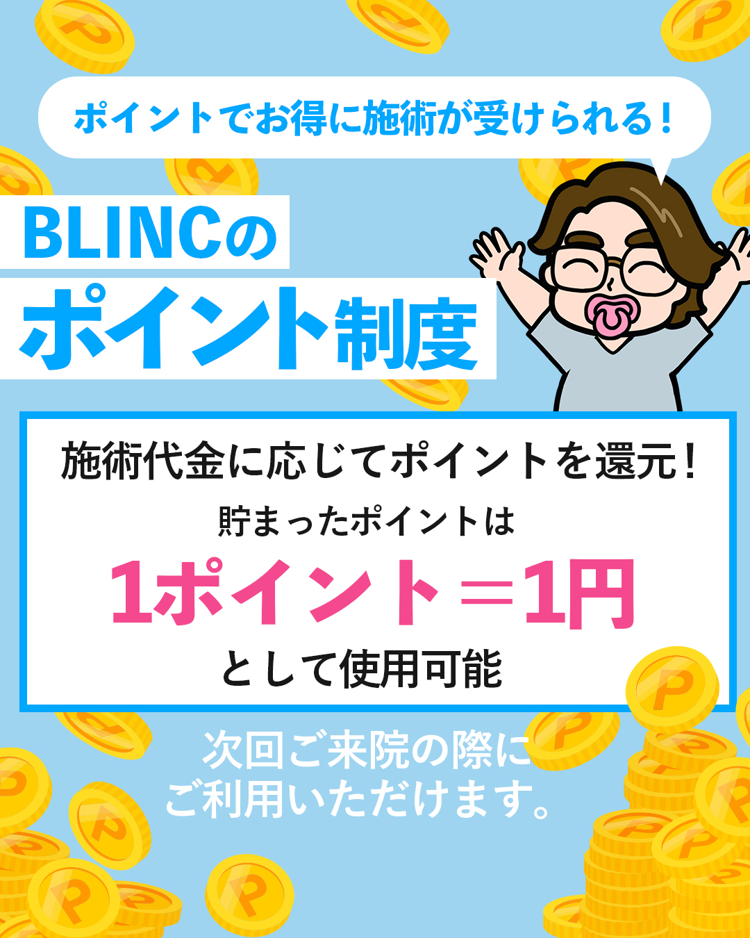 BLINCのポイント制度